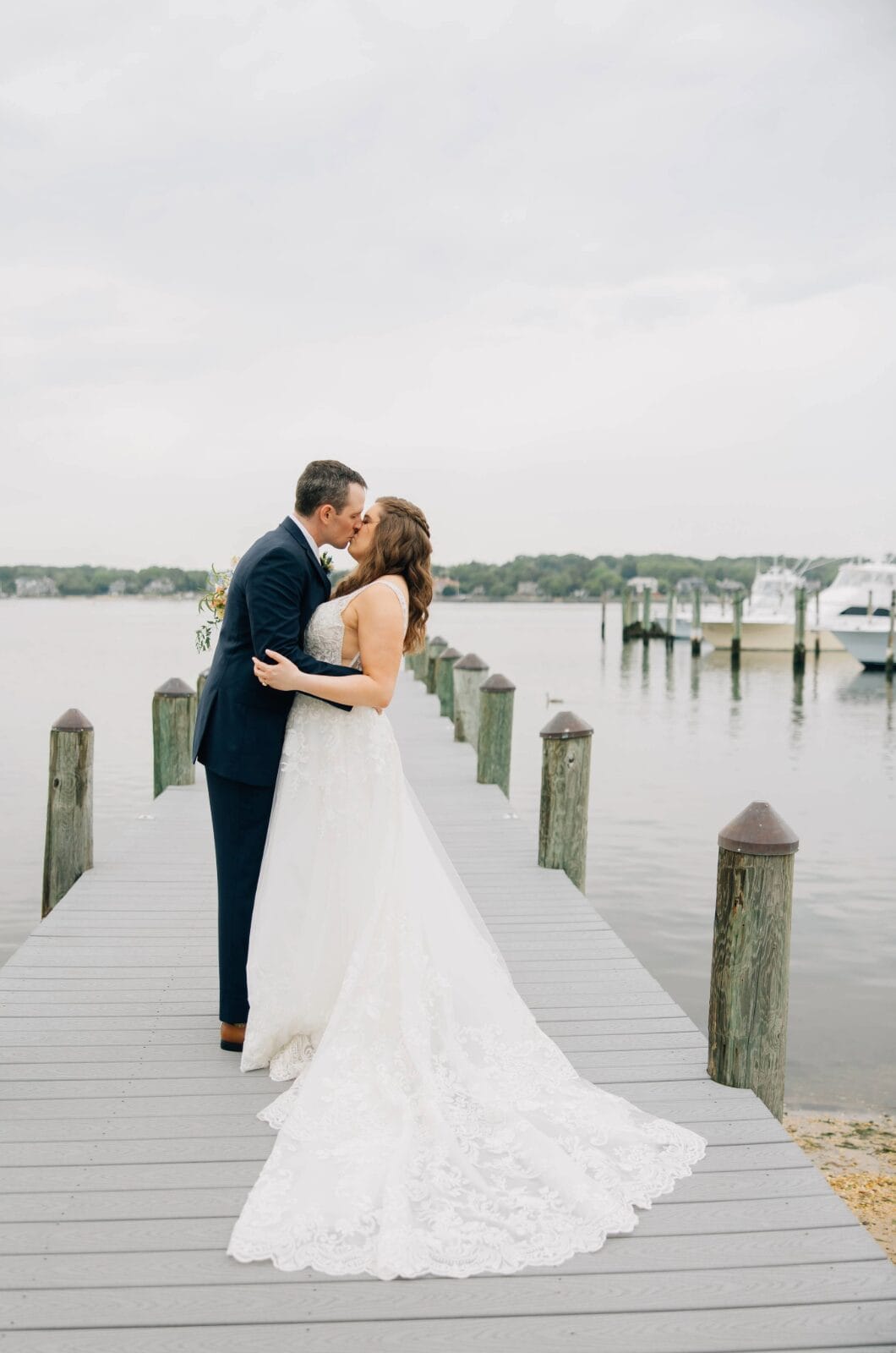 A Clarks Landing Yacht Club wedding.
