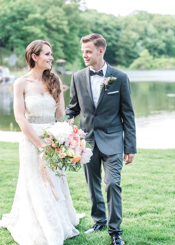 New Jersey Bride Rustic Romance Kasey and Jamie Real Wedding