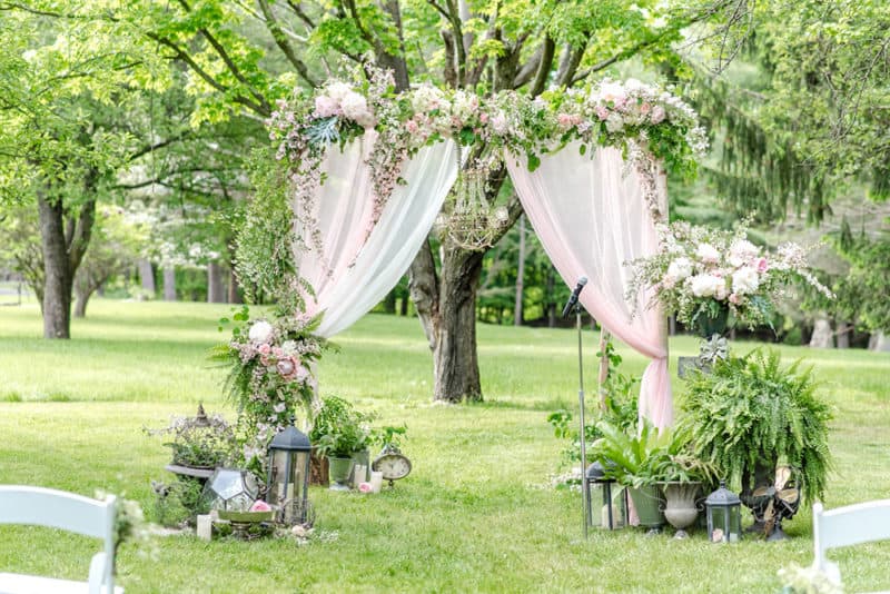 Shanon-Tim-Real-Wedding-Perona-Farms-wedding-canopy