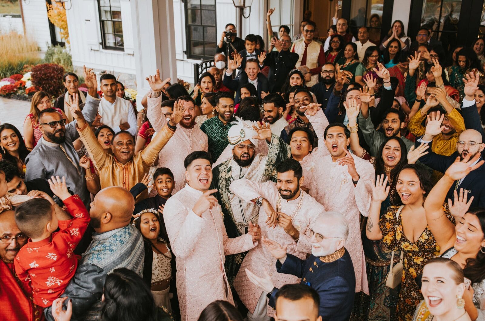 A Crossed Keys Estate wedding.