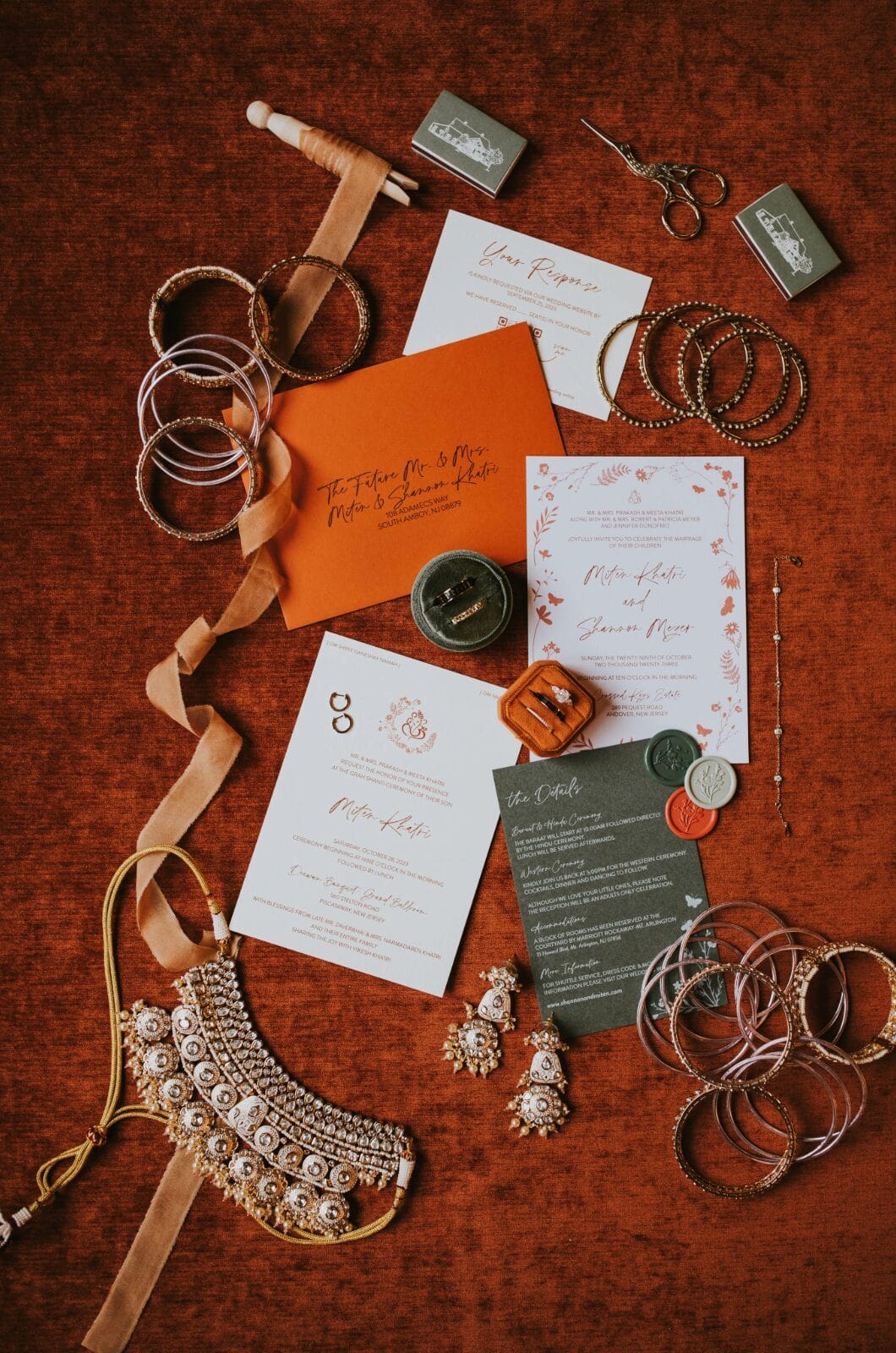 A Crossed Keys Estate wedding.