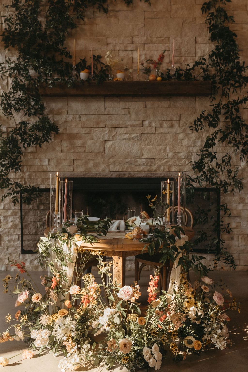 A garden wedding at Farm on Main in West Creek, New Jersey.