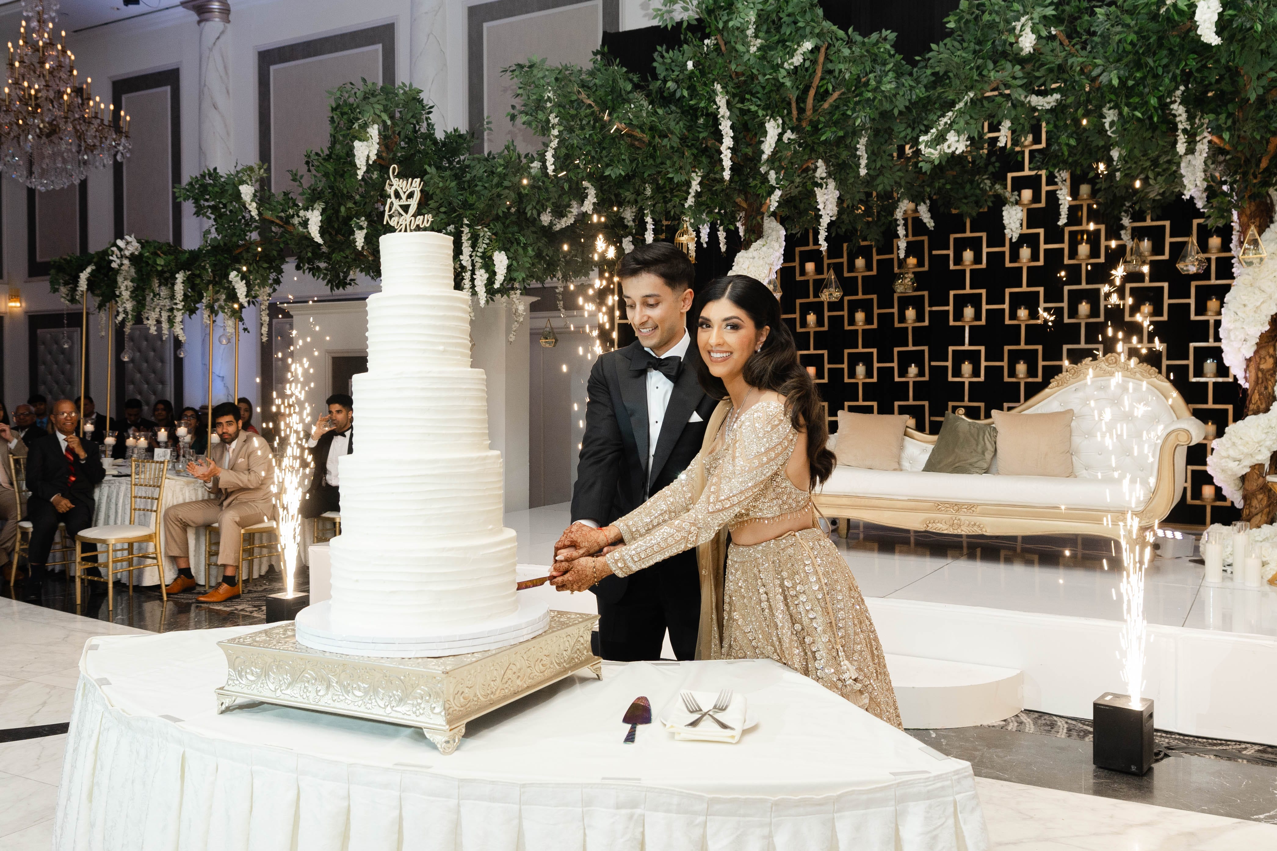 A wedding at The Merion in Cinnaminson, New Jersey.