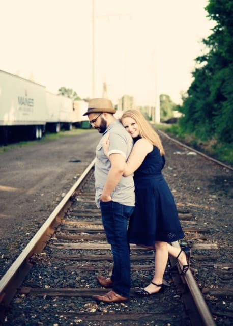 New Jersey Bride Courtney Nick Starbucks Lovers Proposal