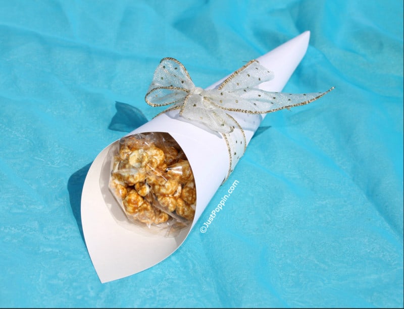 New Jersey Bride Popcorn Bag Favor