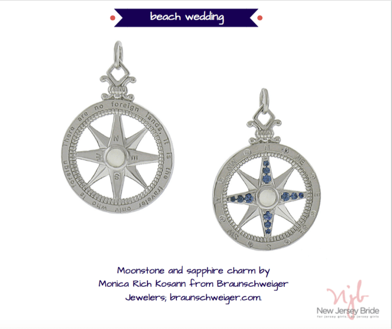 Beach wedding bridesmaid gifts from Braunschweiger Jewelers