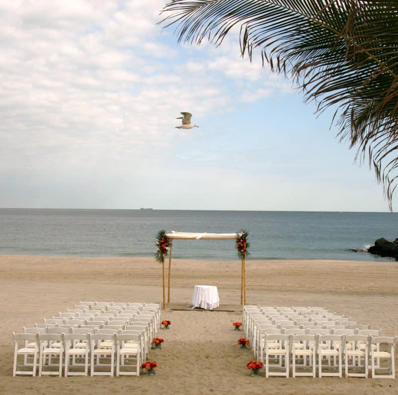 Ocean Place Resort Beach Wedding - New Jersey Bride