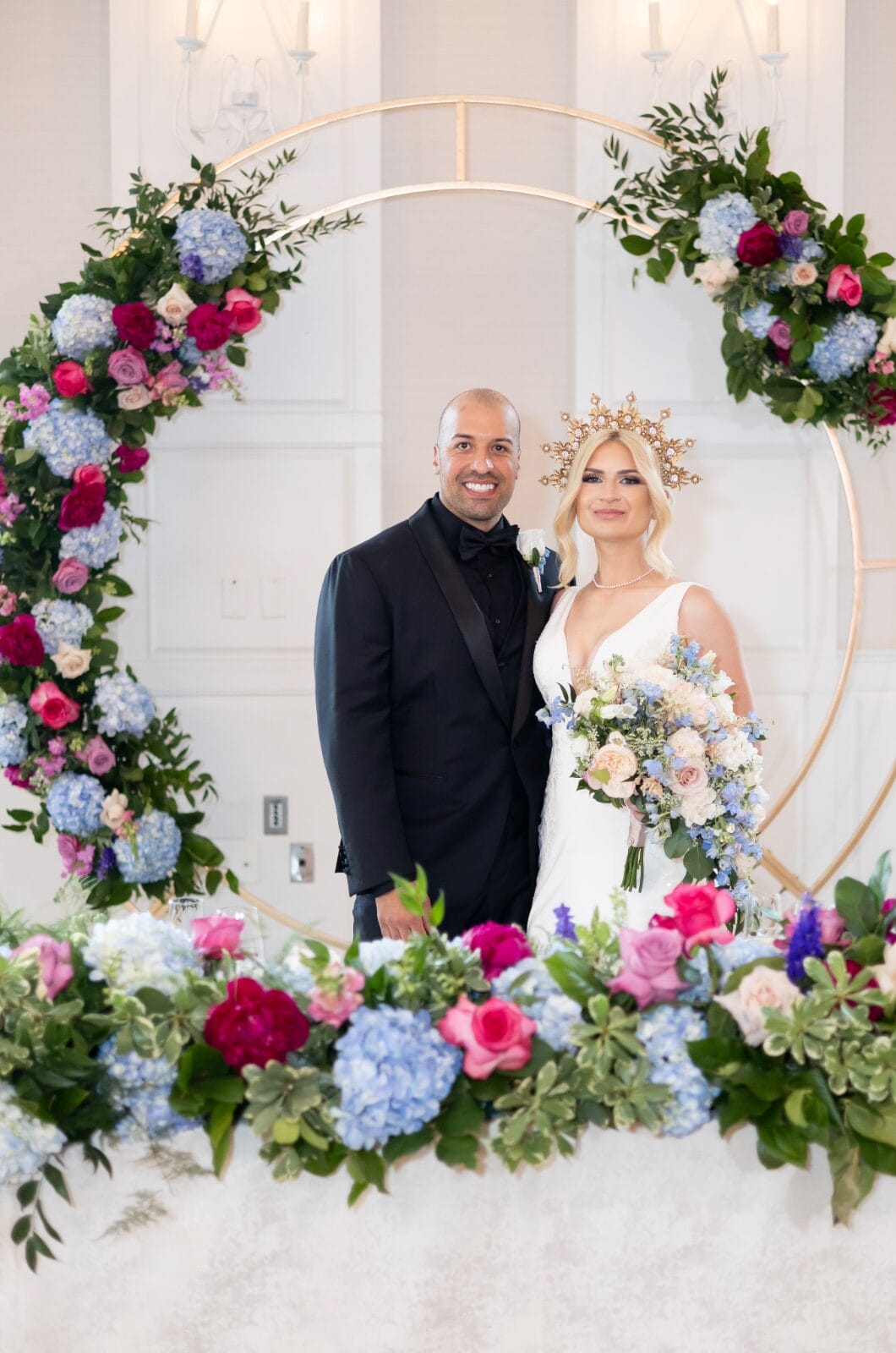 A Crystal Springs wedding.