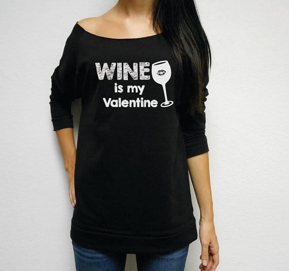 New JErsey Bride Valentine's Day Gift Ideas Wine Shirt