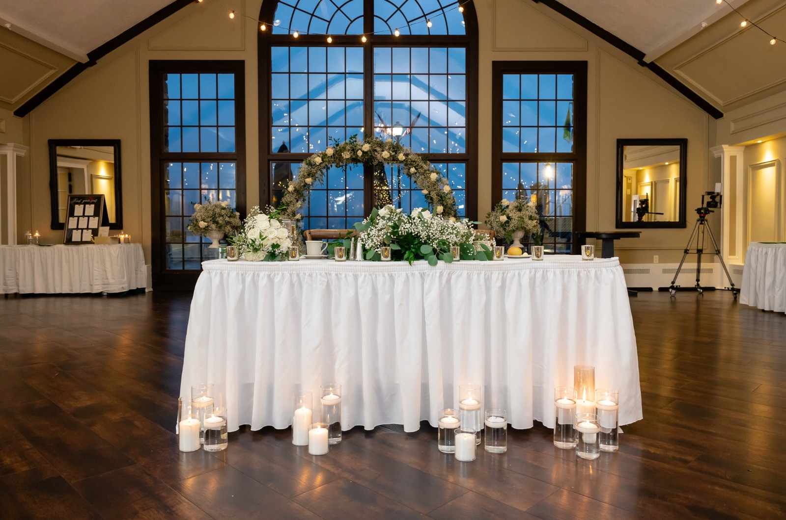 A Lake Mohawk Country Club wedding.