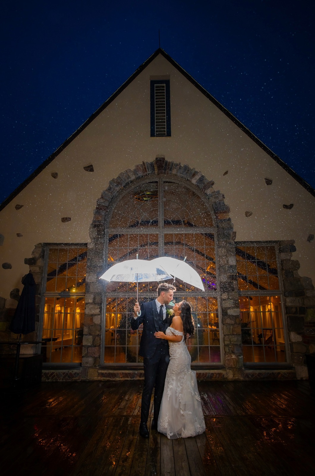 A Lake Mohawk Country Club wedding.