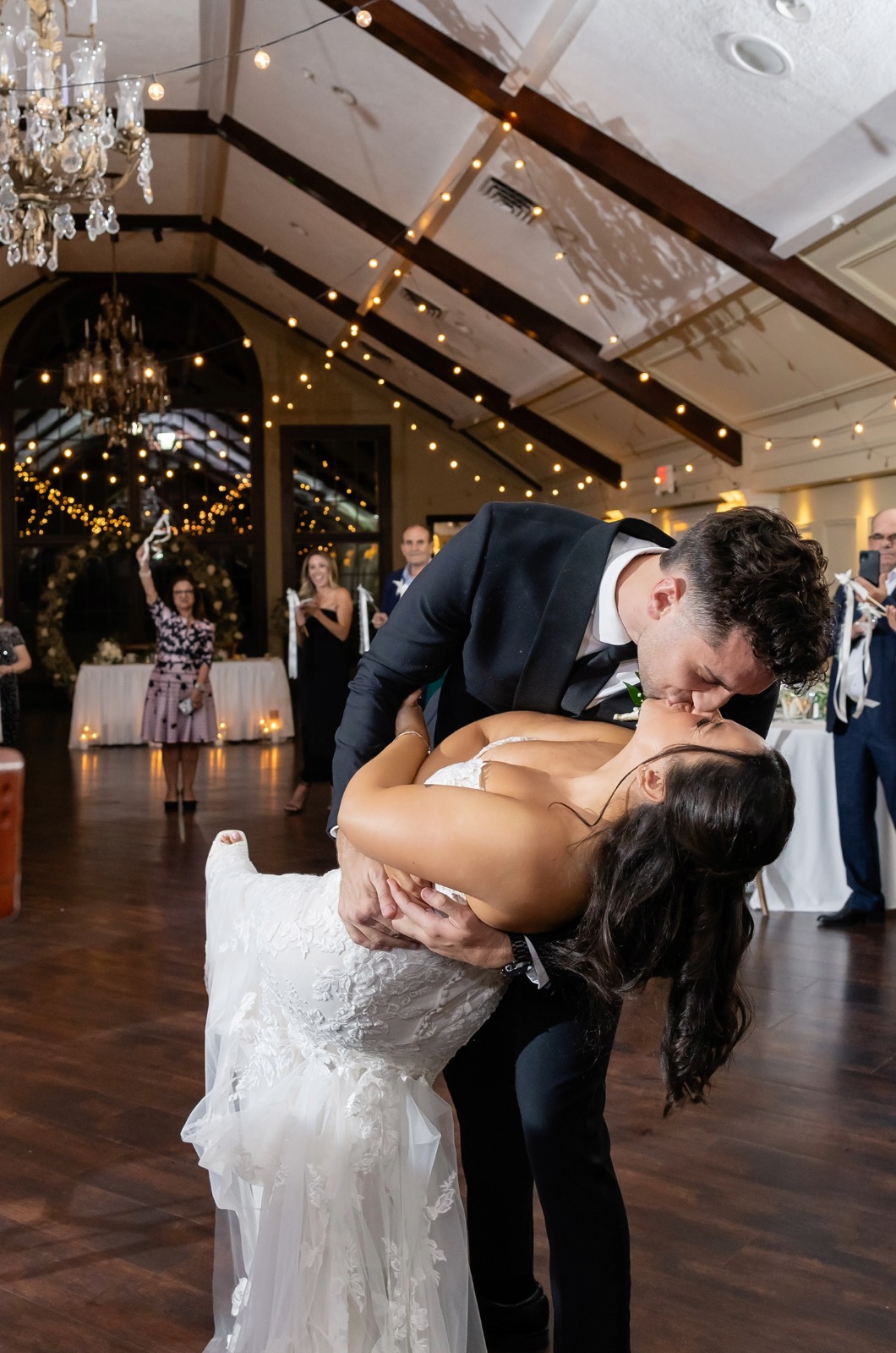 A Lake Mohawk Country Club wedding.