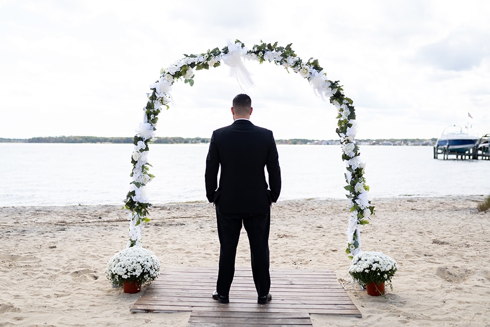 Melissa and Vincent at Toms River Beach Club