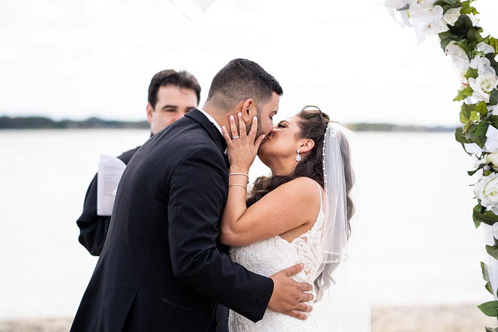 Melissa and Vincent at Toms River Beach Club