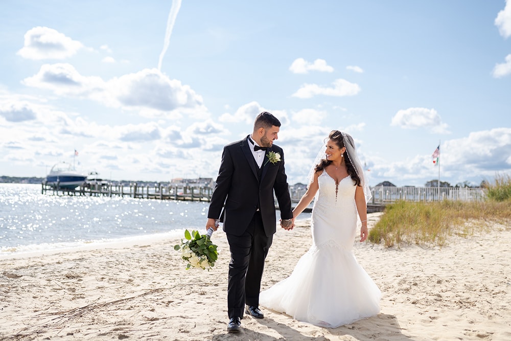 Melissa and Vincent at Toms River Beach Club