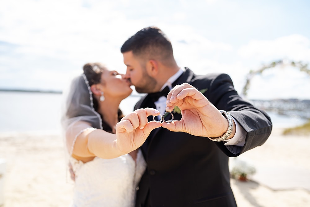 Melissa and Vincent at Toms River Beach Club