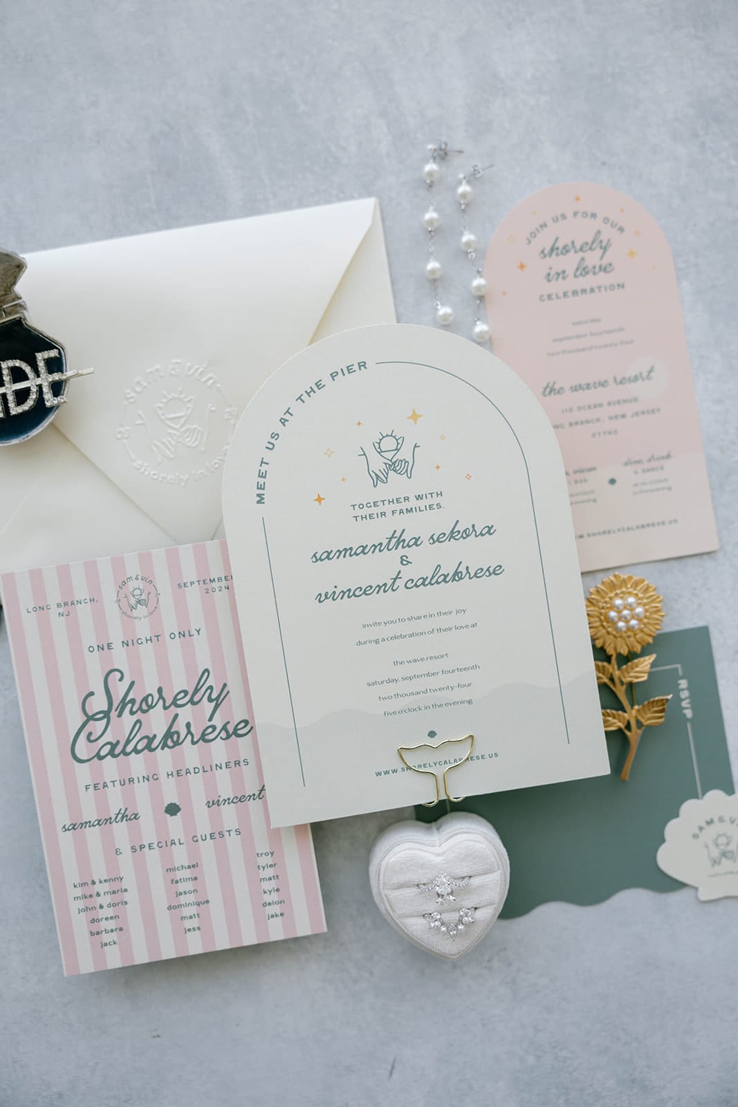A Wave Resort wedding.