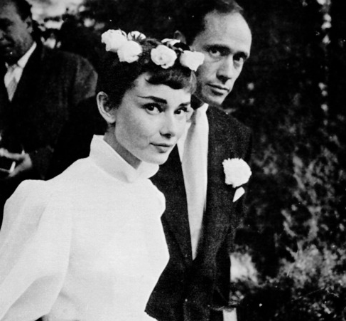 audrey hepburn mel ferrer wedding