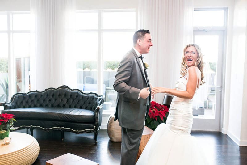 A December Wedding at McLoone's Pier House, Long Branch - New Jersey Bride