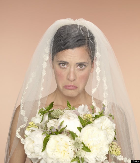 New Jersey Bride—unhappy bride