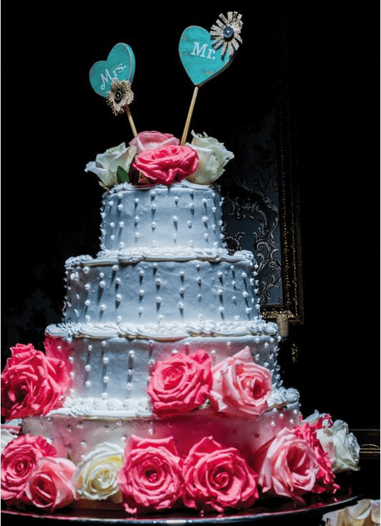 New Jersey Bride—cake toppers