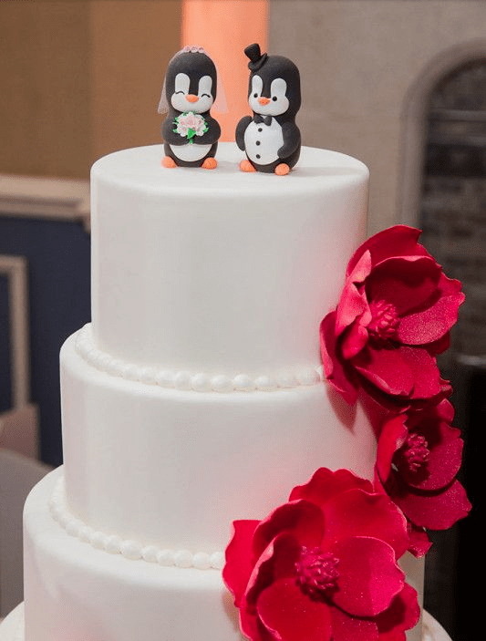 New Jersey Bride—cake toppers.