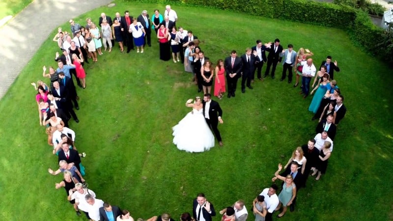 New Jersey Bride—wedding drones