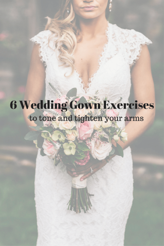 New Jersey Bride Wedding Gown Exercises 