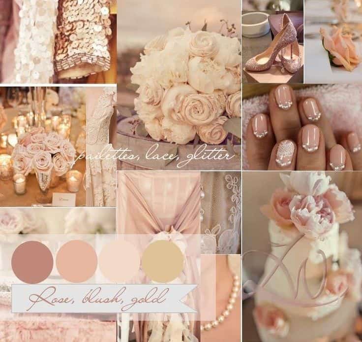 Blush pink wedding theme